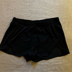 H&M silky draped shorts. Elastic drawstring band.